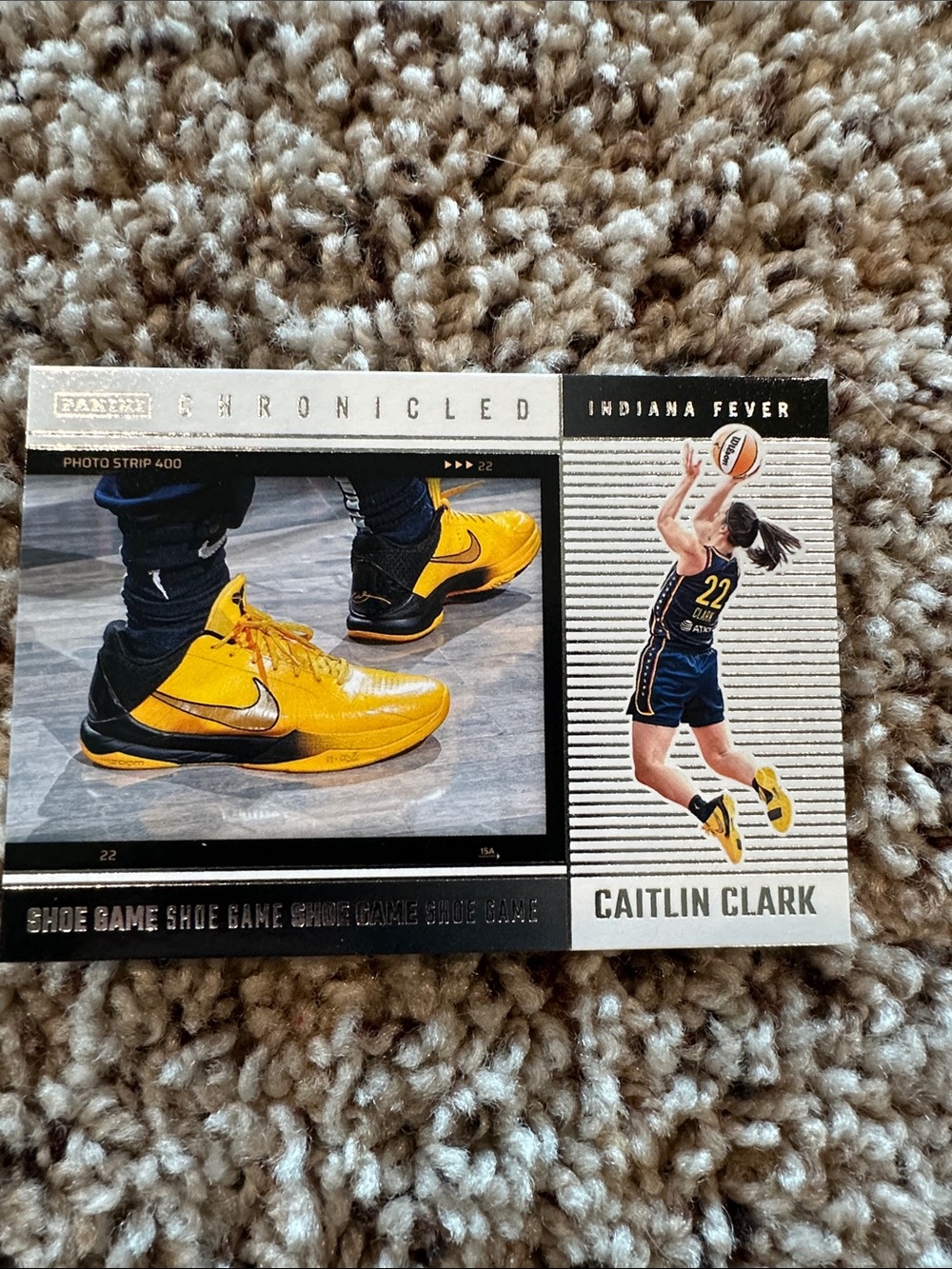 Caitlin Clark Indiana Fever Shoe Game Card - #76